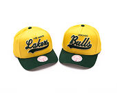 Kšiltovka Mitchell & Ness - Harvest Gold Pro Crown - Chicago Bulls - Gold/Green