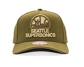 Kšiltovka Mitchell & Ness - NBA Fashion Basic Pro HWC - Seattle Supersonics - Olive