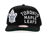 Kšiltovka Mitchell & Ness - NHL Busted Pro - Toronto Maple Leafs - Black