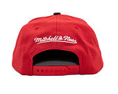 Kšiltovka Mitchell & Ness - NBA Denim Patchwork - Chicago Bulls - Red
