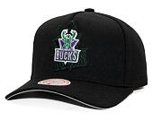 Cap Mitchell & Ness - NBA Tilted Pro Snapback Hwc - Milwaukee Bucks - Black