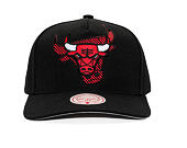 Cap Mitchell & Ness - NBA Tilted Pro Snapback - Chicago Bulls - Black
