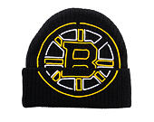 Beanie Mitchell & Ness - NHL Line Light Knit - Boston Bruins - Black