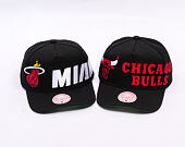 Kšiltovka Mitchell & Ness - NBA Busted Pro - Chicago Bulls - Black