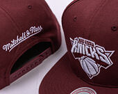 Cap Mitchell & Ness - NBA Fashion Basic Snapback - New York Knicks - Dark Purple