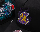 Cap Mitchell & Ness - NBA Tilted Pro Snapback - Los Angeles Lakers - Black