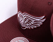 Cap Mitchell & Ness - NHL Fashion Basic Snapback - Detroit Red Wings - Dark Purple