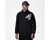 Jacket New Era - Branded Cord Coach Jacket - Black