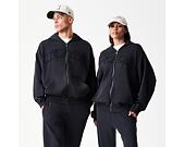 Sweatshirt New Era - Branded Washed Full-Zip Hoody - Black