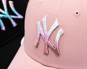 Womens Cap New Era - MLB Womens Metallic Logo 9FORTY - NY Yankees - Pink / Fushia