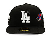 Cap New Era - MLB Planet Icon 59FIFTY - LA Dodgers - Black