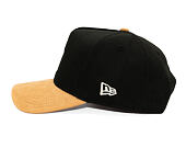 Cap New Era - MLB Suede Visor 9FORTY A-Frame - NY Yankees - Black / Camel