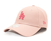 Womens Cap New Era - MLB Womens Midi Essential 9FORTY - LA Dodgers - Pink