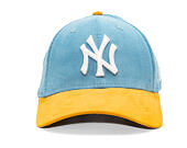 Kids Cap New Era - MLB Kids Cord 9FORTY - NY Yankees - Blue Foam / Yellow