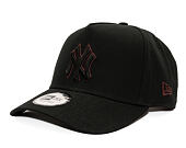 Cap New Era - MLB Team Outline 9FORTY A-Frame - NY Yankees - Black / Burgundy