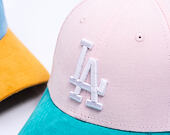 Kids Cap New Era - MLB Kids Cord 9FORTY - LA Dodgers - Light Pink / Mint