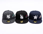 Cap New Era - MLB Planet Icon 59FIFTY - NY Yankees - Steel Clouds