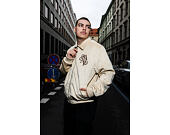 Jacket Karl Kani - Legacy Faux Suede Bowling Jacket - Beige