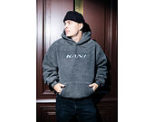 Mikina Karl Kani - Silver Teddy Hoodie - Grey