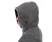 Mikina Karl Kani - Silver Teddy Hoodie - Grey