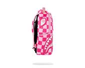 Sprayground Pink Fur Check Backpack