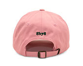 8by8 Dadcap - "shhh! I'm introverting" - Baby Pink/Green