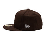New Era - MLB Seasonal 59FIFTY - Atlanta Braves - Burnt Wood - Brown