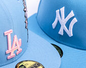 New Era - MLB Palm & Taco 59FIFTY - LA Dodgers - Sky Blue / Pink UV