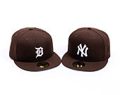 New Era - MLB Seasonal 59FIFTY - Detroit Tigers - Burnt Wood - Brown