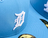 New Era - MLB Seasonal 59FIFTY - Detroit Tigers - Sky Blue / Pink UV