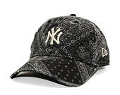 Cap New Era - MLB Washed Paisley 9TWENTY - NY Yankees - Black