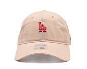 Womens Cap New Era - MLB Washed Mini 9TWENTY - LA Dodgers - Blush Pink