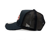 Cap New Era - Branded Oval Canvas Distress 9FORTY Trucker - Navy