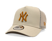 Cap New Era - MLB Essential 9FORTY Trucker - NY Yankees - Stone