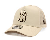 Cap New Era - MLB Outline 9FORTY Trucker - NY Yankees - Cream