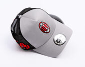 Cap New Era -  Patch 9FORTY Trucker - Ac Milan - Grey