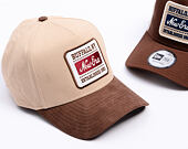 Cap New Era - Branded Suede Patch 9FORTY A-Frame - Camel