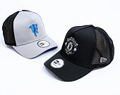 Cap New Era -  Reflective 9FORTY Trucker - Manchester United FC - Black