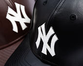 Cap New Era - MLB IMAGE DROP - Leather 9FORTY M-CROWN - NY Yankees - Black