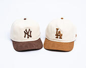 Cap New Era - MLB Suede Visor 9FIFTY A-Frame - NY Yankees - Cream