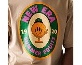 Tee New Era - Fruit Graphic Oversized Tee - Camel