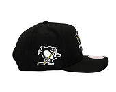 Mitchell & Ness - Pittsburgh Penguins - Double Clutch Pro Snapback - Black