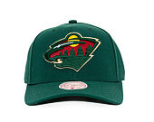 Mitchell & Ness - Minnesota Wild - Team Ground 2.0 Pro Snapback - Hunter Green