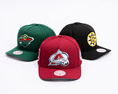 Mitchell & Ness - Colorado Avalanche - Double Clutch Pro Snapback - Maroon