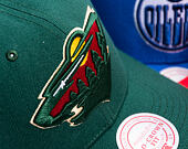 Mitchell & Ness - Minnesota Wild - Team Ground 2.0 Pro Snapback - Hunter Green