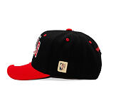 Cap Mitchell & Ness - NBA Team Arch Snapback - Chicago Bulls - Black / Red