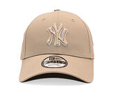 Cap New Era - MLB Outline 9FORTY - NY Yankees - Light Brown