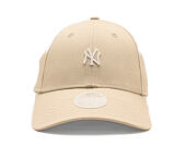 Womens Cap New Era - MLB Mini Logo 9FORTY - NY Yankees - Stone