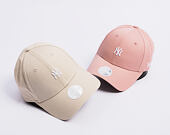 Womens Cap New Era - MLB Mini Logo 9FORTY - NY Yankees - Stone