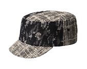 Cap Kangol - TRENDS PACK - Denim Mashup Army Cap - Black Topstitch